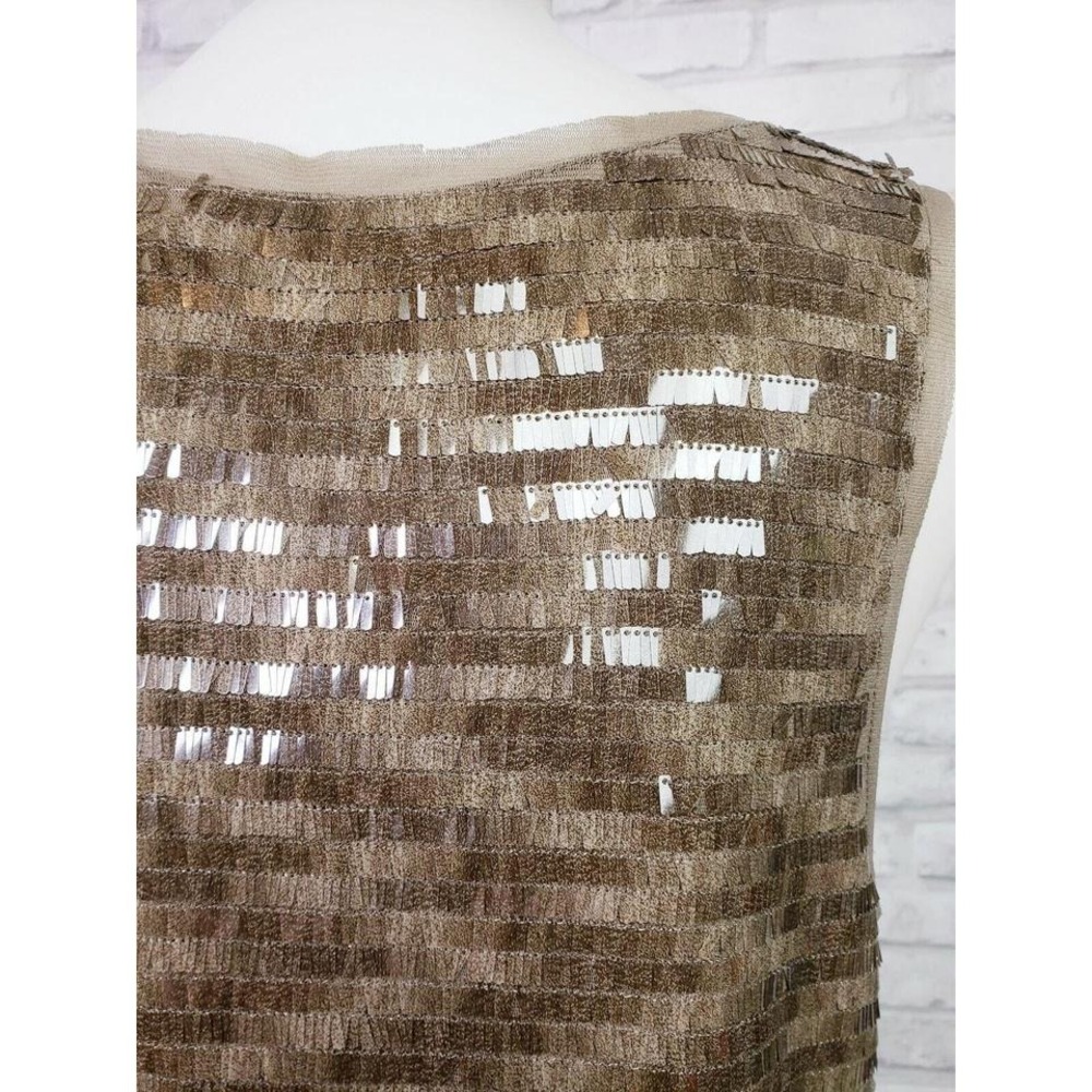 Chelsea and Violet womens sz M camouflage sequin tank cocktail‎ dress bodycon - Picture 4 of 7